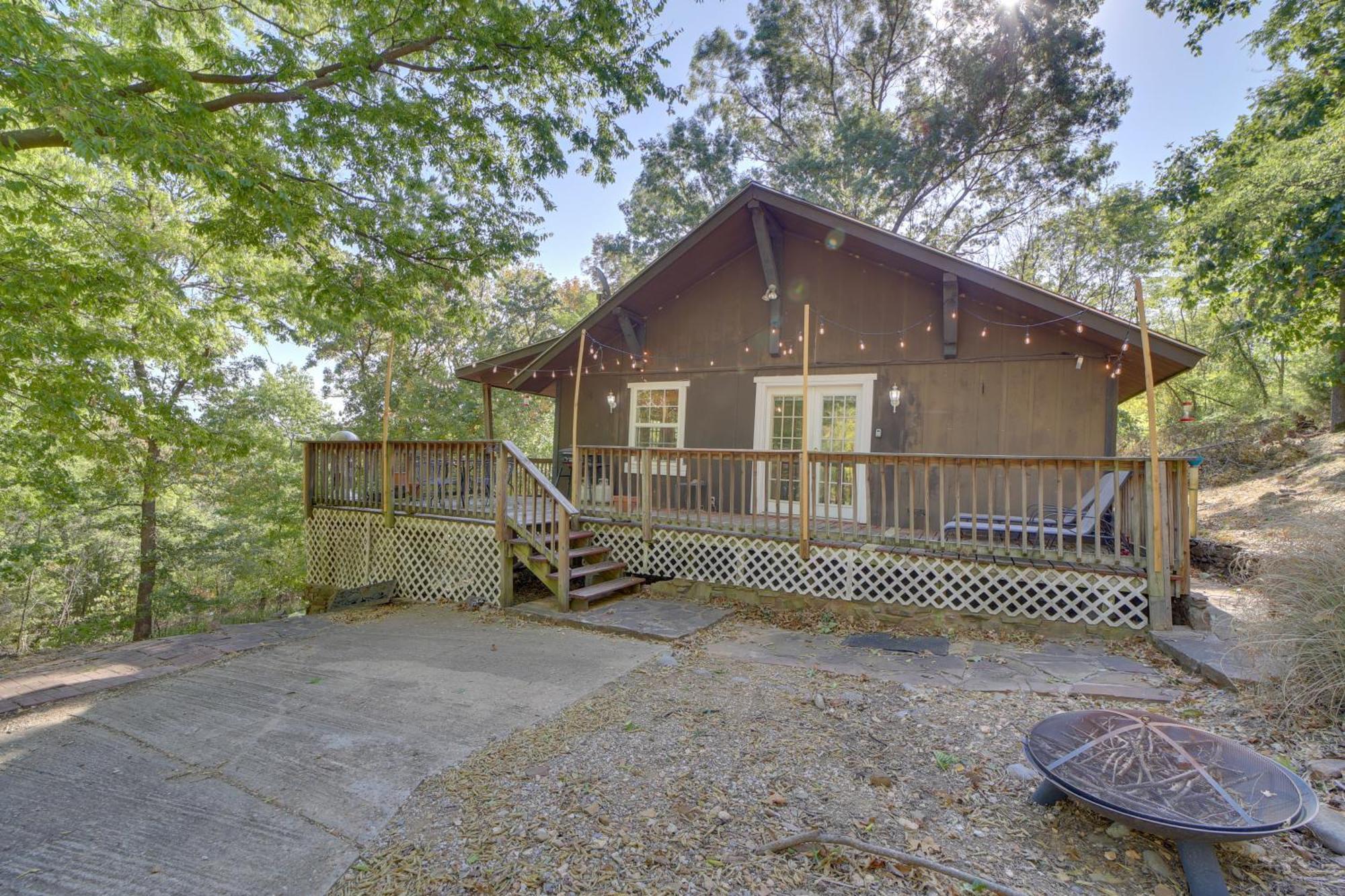 Secluded Vian Retreat Close To Tenkiller Lake المظهر الخارجي الصورة